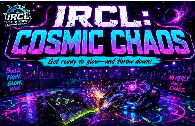 IRCL: Cosmic Chaos 2026 flyer